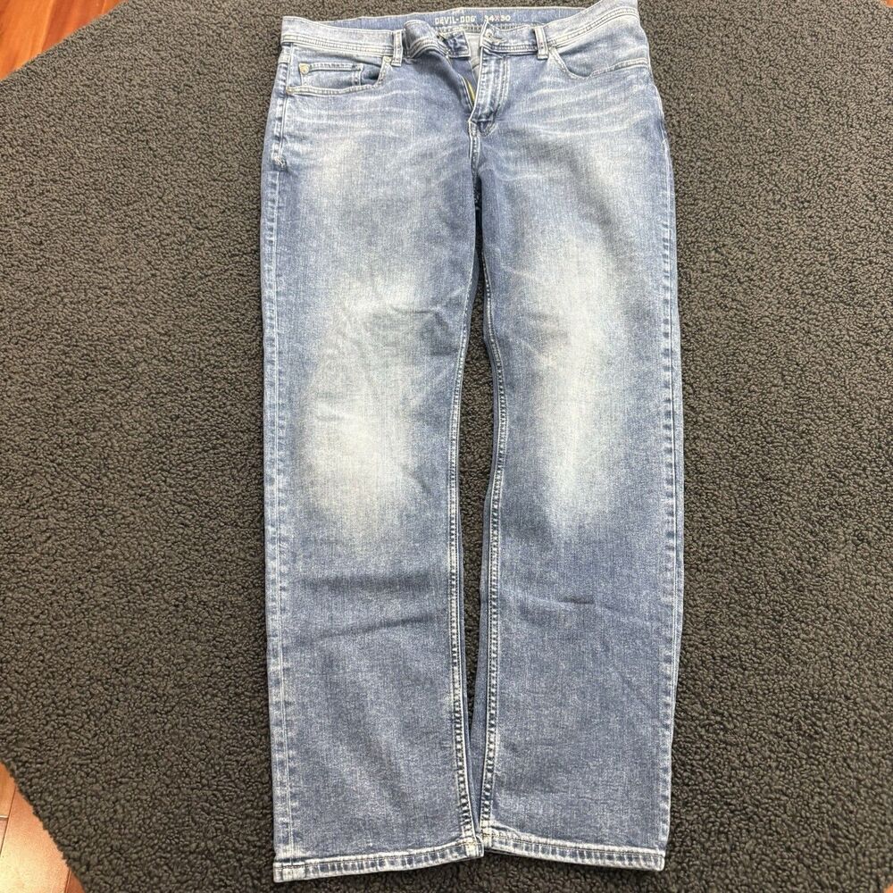 Devil Dog Men’s Blue Jeans Size 34x30 Two Pair Bundle